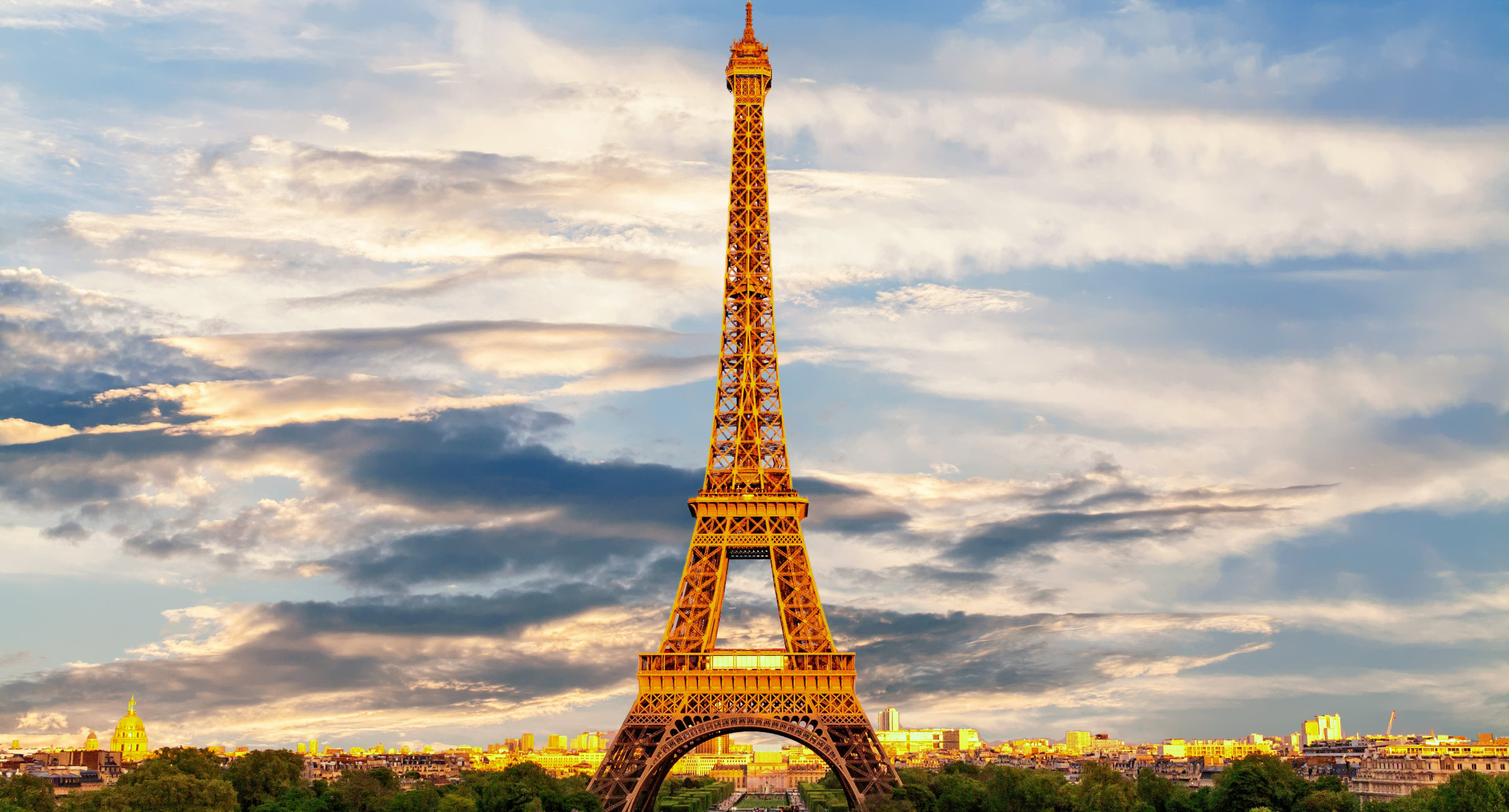 Eiffelturm in Paris']