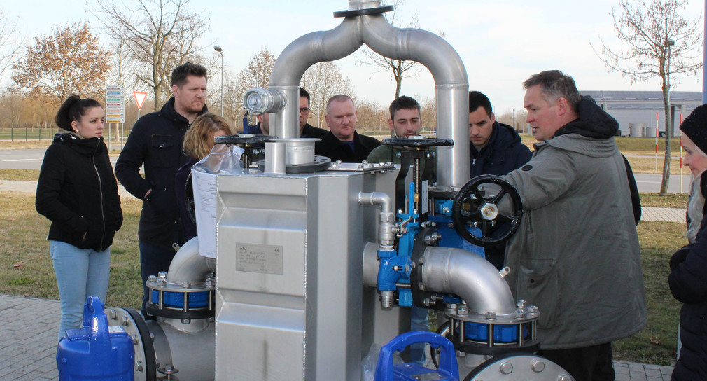 TCC Danubius trains the personnel of wastewater treatment plants.