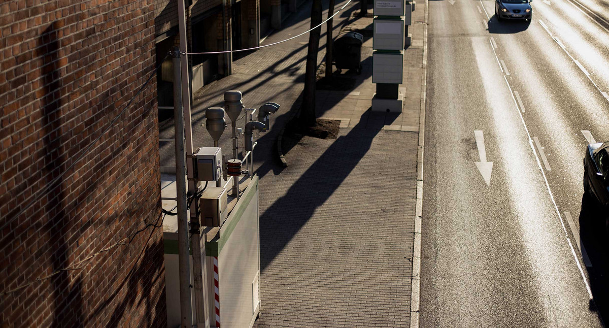 Feinstaubmessstation Neckartor, Stuttgart