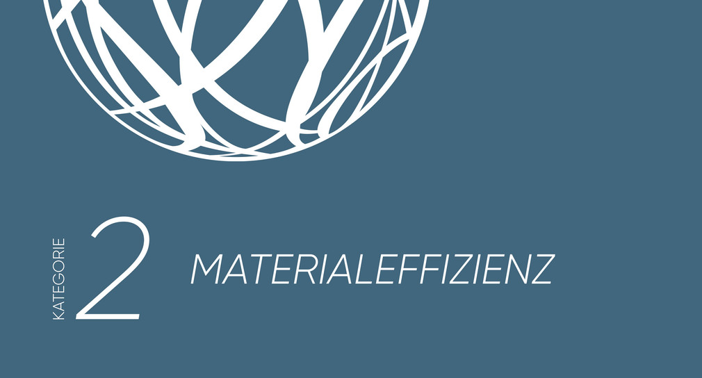 Umwelttechnikpreis Baden-Württemberg: Kategorie Materialeffizienz