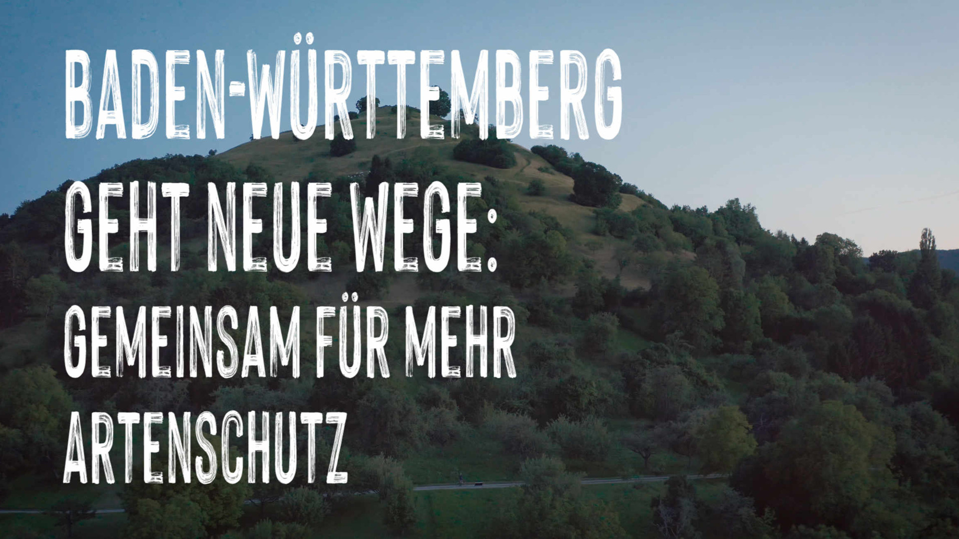 Baden-Württemberg geht neue Wege: gemeinsam für mehr Artenschutz (Vorschaubild zum Film)