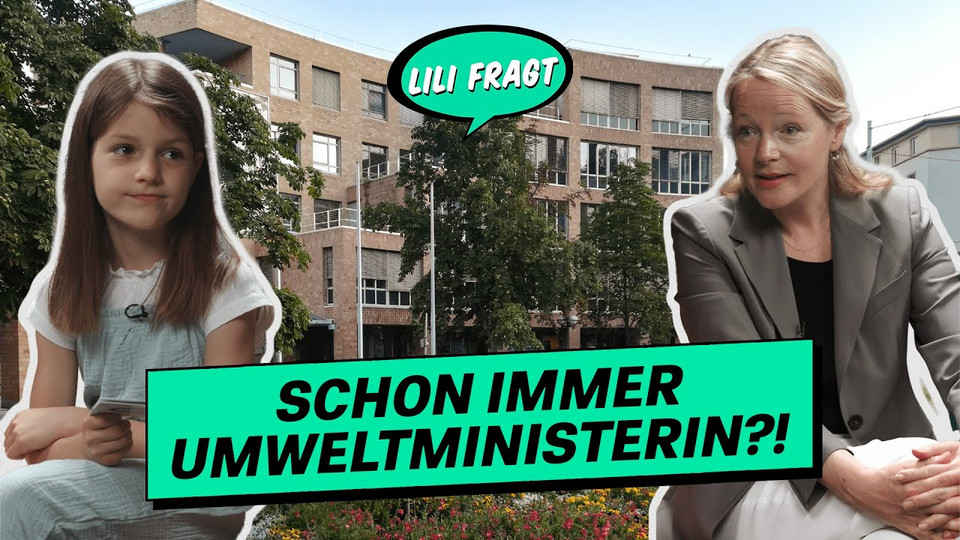 Kinderreporterin Lili befragt Umweltministerin Thekla Walker