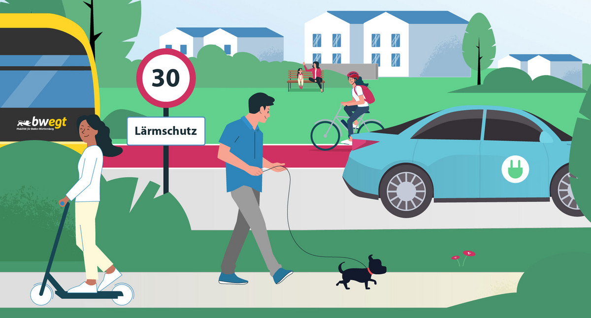 YouTube-Vorschaubild zum Lärmaktionsplan Baden-Württemberg 2024