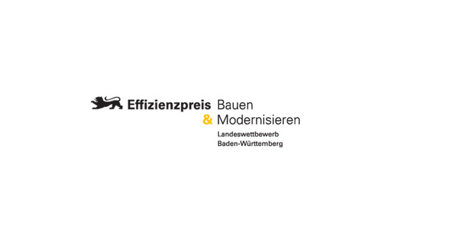 Logo: Effizienzpreis Bauen und Modernisieren – Landeswettbewerb Baden-Württemberg']