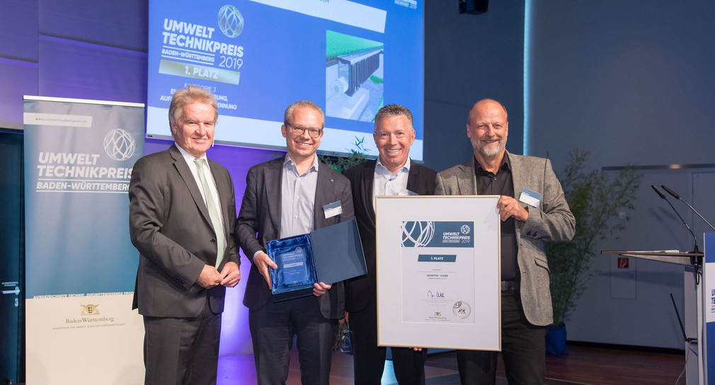 Der 1. Platz der Kategorie Emissionsminderung, Aufbereitung und Abtrennung geht an die Hauraton GmbH & Co. KG.