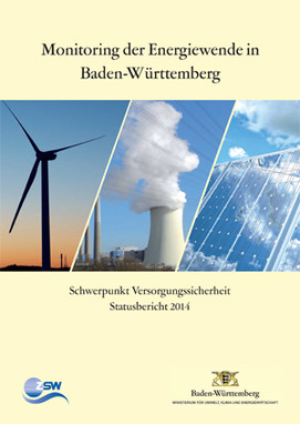 Titelblatt des Statusberichts 2014 Monitoring der Energiewende in Baden-Württemberg