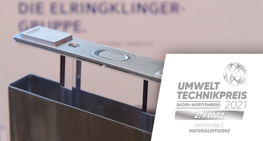 ElringKlinger AG erhielt den zweiten Platz in der zweiten Kategorie Materialeffizienz.