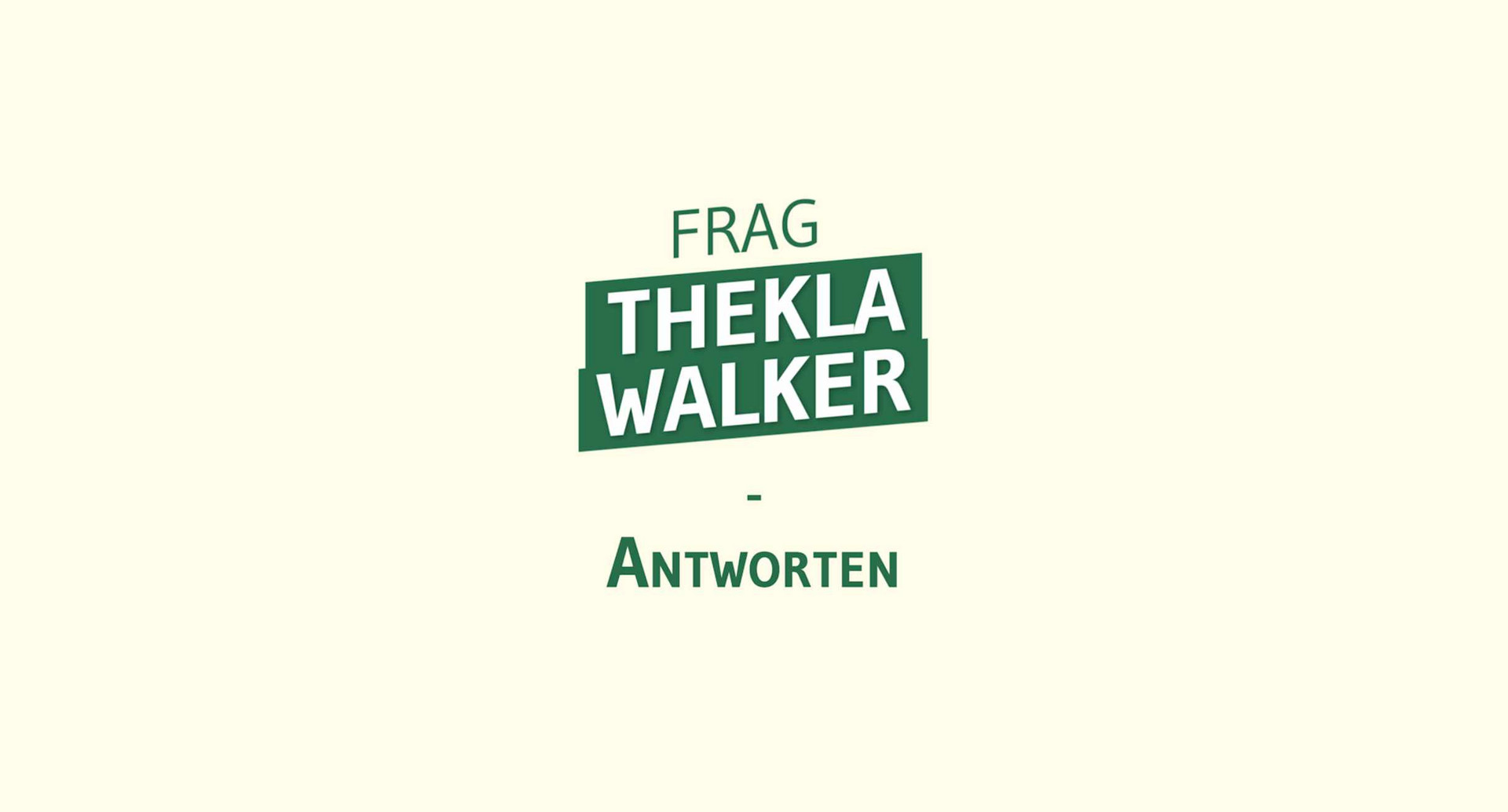 Vorschaubild für ein Video Fragen und Antworten an Ministerin Thekla Walker