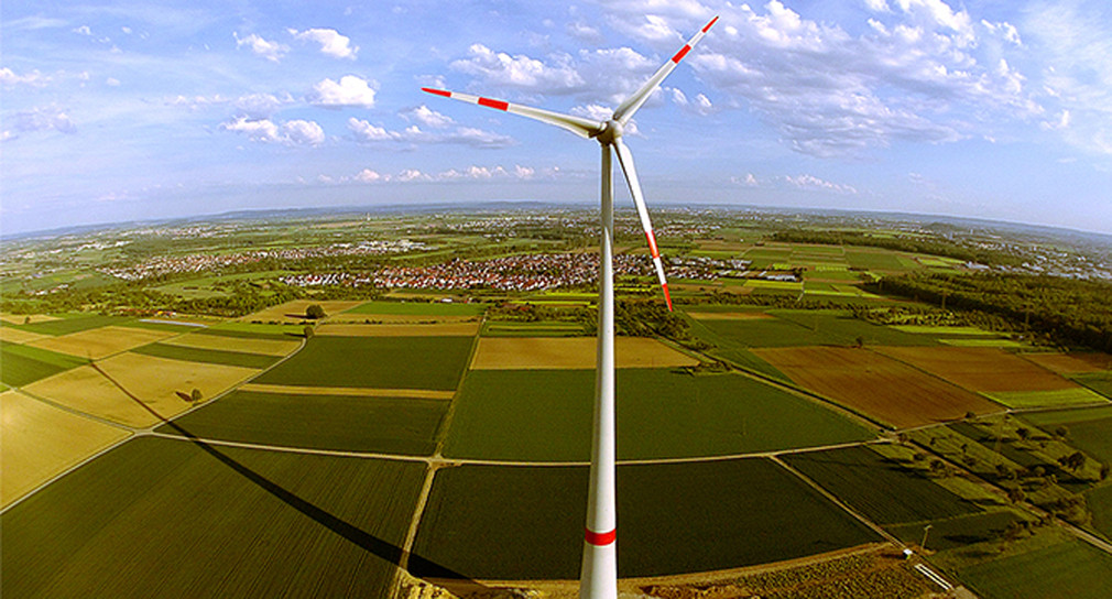 Windenergieanlage in Ingersheim (Kreis Ludwigsburg)