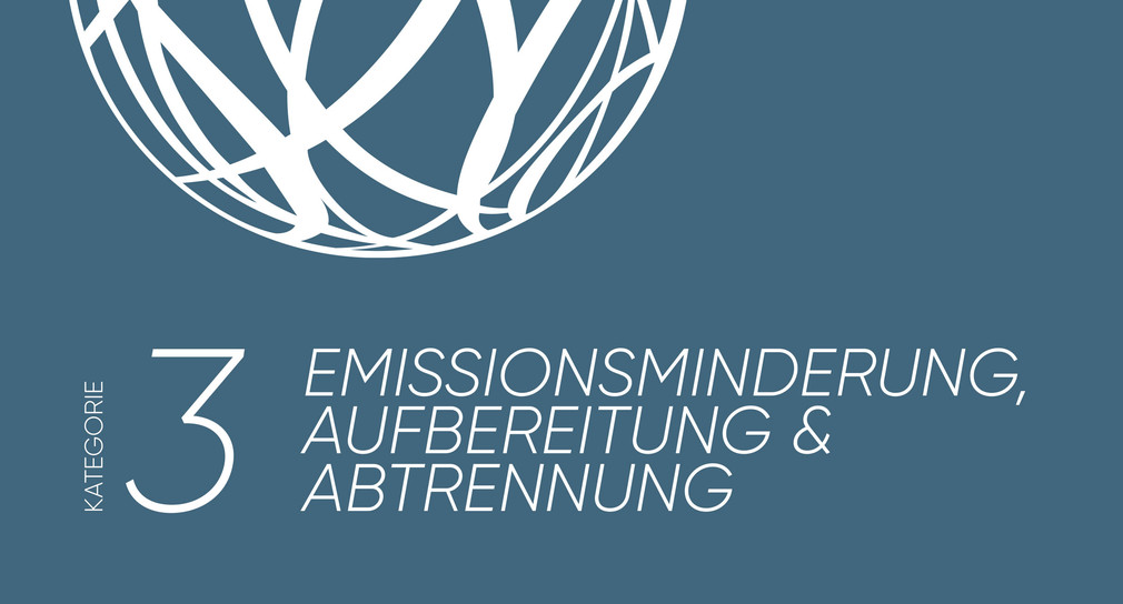 Umwelttechnikpreis Baden-Württemberg: Kategorie Emissionsminderung Aufbereitung & Abtrennung