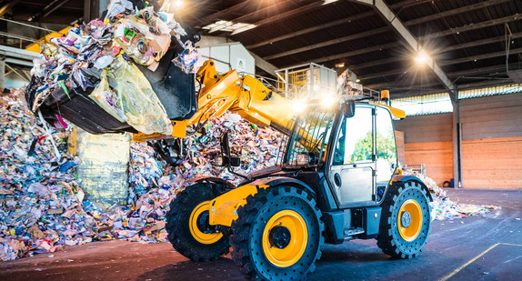 Recycling von Abfällen