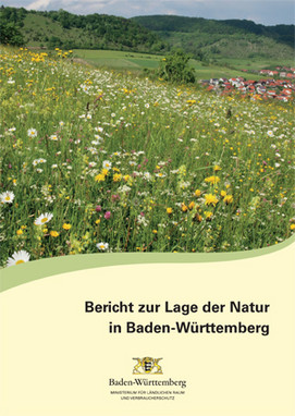 Titelblatt der Broschüre Bericht zur Lage der Natur in Baden-Württemberg