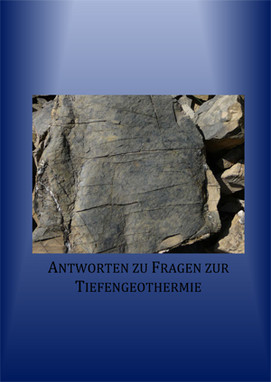 Titelblatt der Broschüre Antworten zu Fragen zur Tiefengeothermie