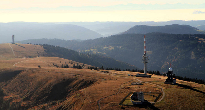 Wetterradarstation des Deutschen Wetterdienstes auf dem Feldberg