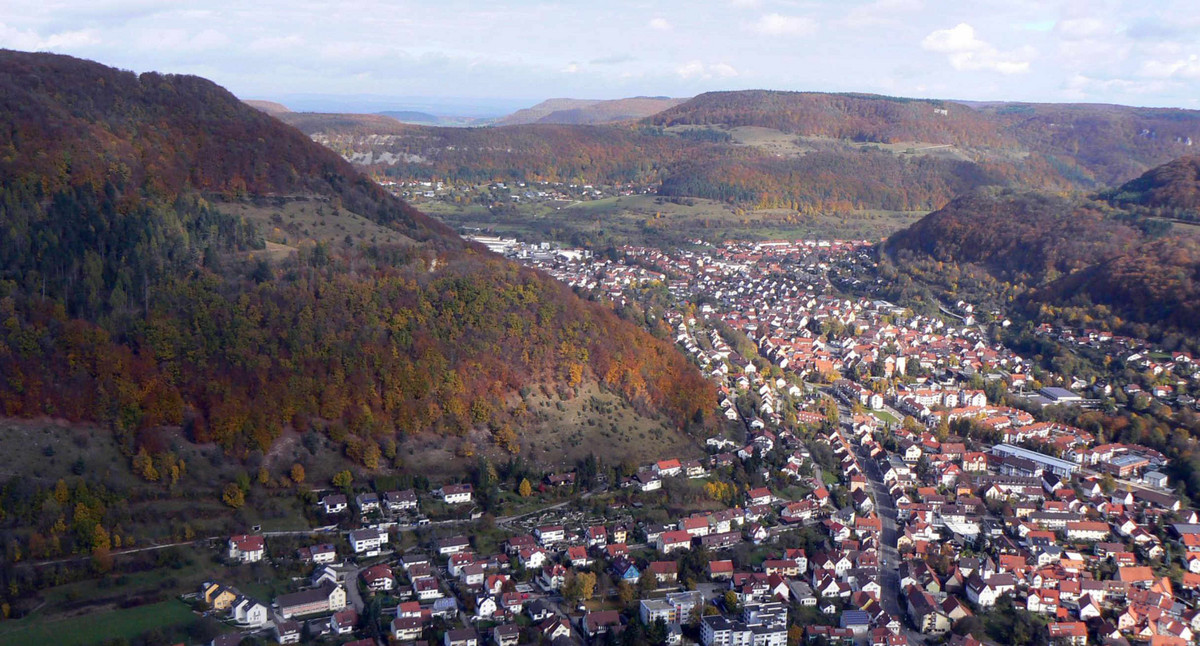 Echaztal und Albrand bei Lichtenstein-Unterhausen