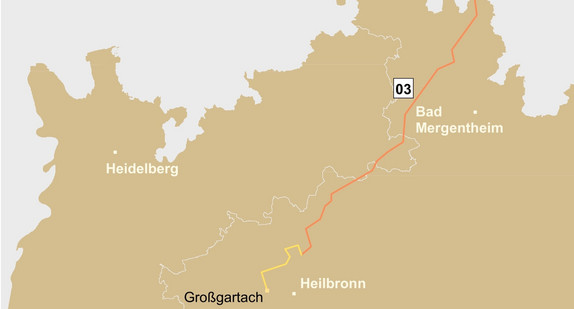 3: Brunsbüttel – Großgartach (SuedLink)