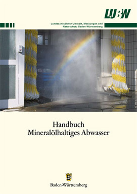 Titelblatt des Handbuchs Mineralölhaltiges Abwasser