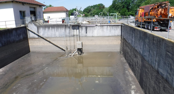 Regenüberlaufbecken, Gemeinde Kupferzell