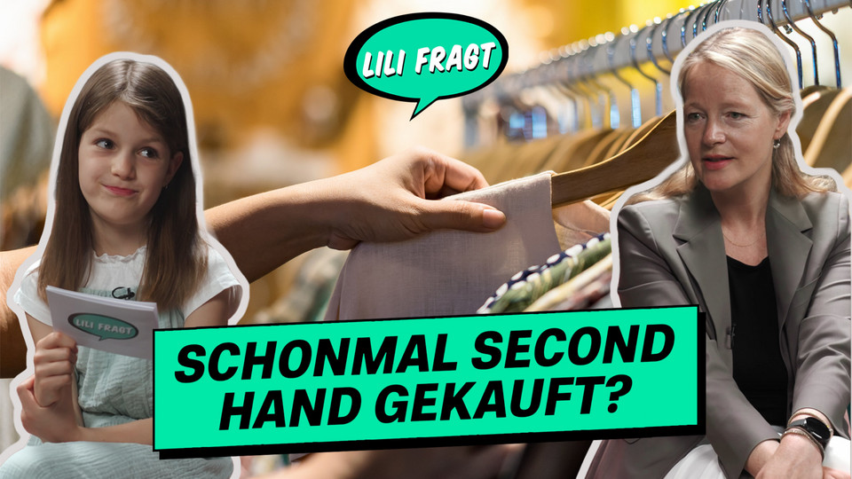 Kinderreporterin Lili fragt: Schonmal Second Hand gekauft?