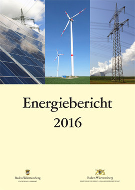 Titelbild des Energieberichts 2016