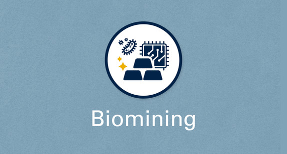 Bioökonomie Baden-Württemberg: Illustration Biomining