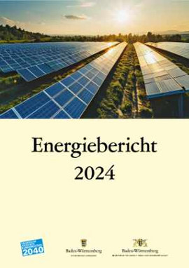 Titelblatt der Broschüre Energiebericht 2024