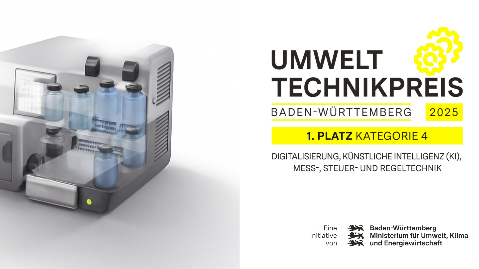 Der erste Platz in der Kategorie „Digitalisierung, Künstliche Intelligenz (KI), Mess-, Steuer- und Regeltechnik“ ging an die Christian Bürkert GmbH & Co. KG mit ihrem Produkt Bürkert ValveInsight.