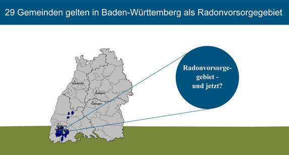 Radonvorsorgegebiete: 29 Gemeinden gelten in Baden-Württemberg als Radonvorsorgegebiete