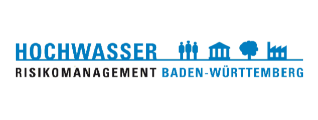 Logo Hochwasserrisikomanagement Baden-Württemberg