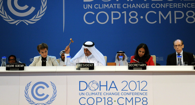 Conference of the Parties 18 in Doha']