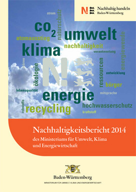 Titelblatt des Nachhaltigkeitsberichts 2014
