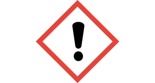 Symbol GHS07: Ausrufezeichen