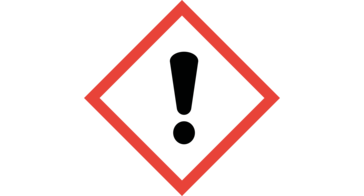 Symbol GHS07: Ausrufezeichen