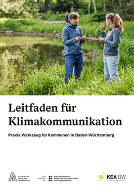 Cover Leitfaden f&uuml;r Klimakommunikation