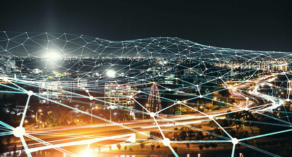 Symbolbild für drahtlose Vernetzung