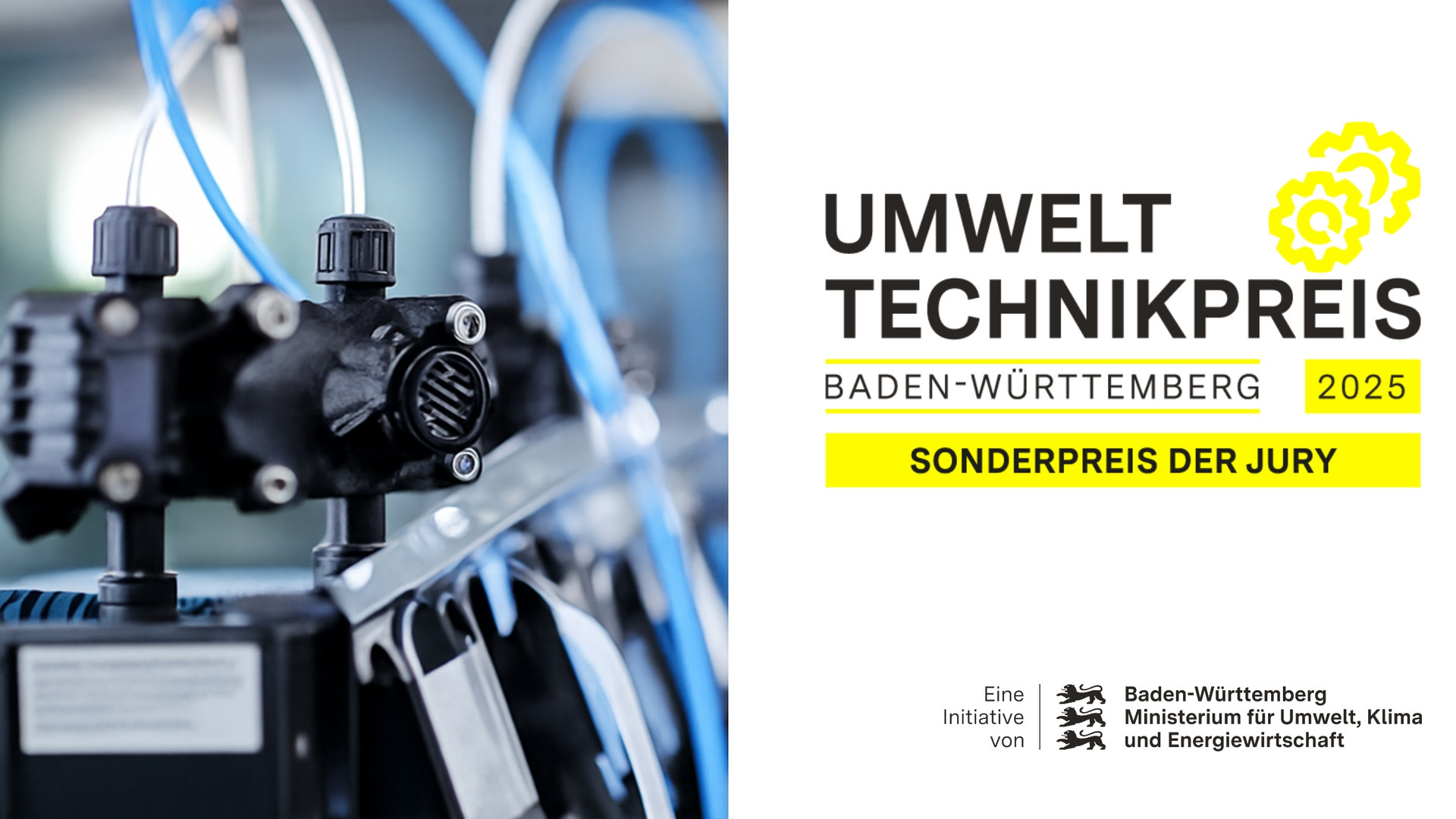 Der Sonderpreis der Jury wurde 2025 an die IEG Technologie GmbH mit ihrer innovativen Lösung zur Kontrolle und Rückdrängung von Salzwasserintrusion „IEG-GCW®-SW“ vergeben.