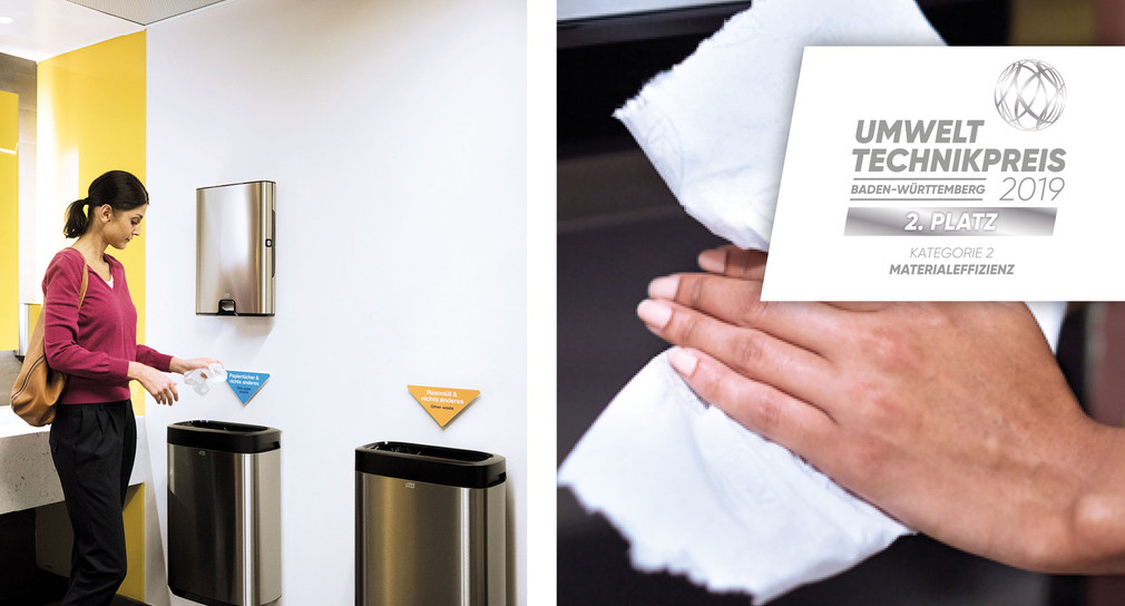 Essity Professional Hygiene Germany GmbH – Nachhaltiger Recyclingservice für Papierhandtücher 