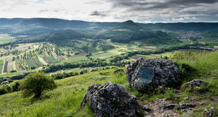 Landschaftsaufnahme im Naturschutzgebiet Limburg