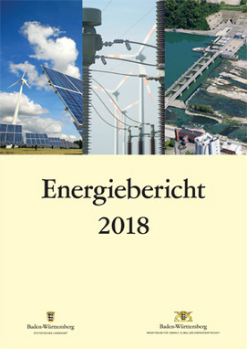 Titelblatt des Energieberichts 2018