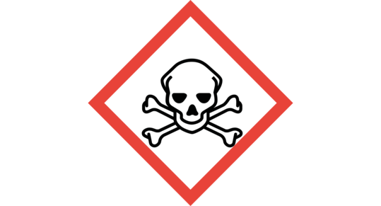 Symbol GHS06: Totenkopf