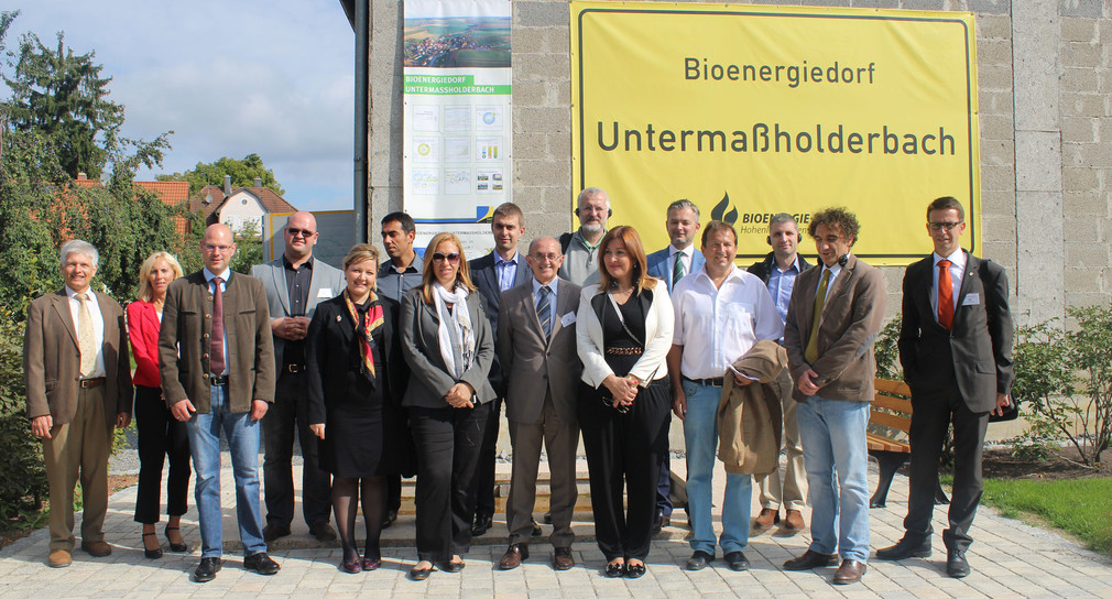 Following the opening event, the Serbian delegation visited the bio energy village Untermaßholderbach near Öhringen on 10 September 2014.