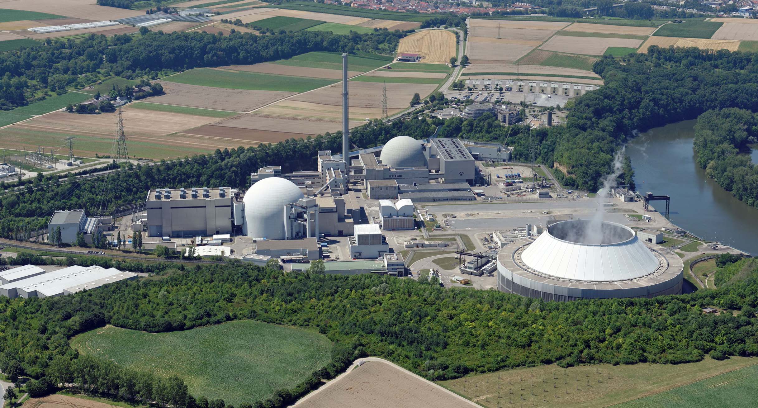 Kernkraftwerk Neckarwestheim (Foto: ENBW/Daniel Meier-Gerber)']
