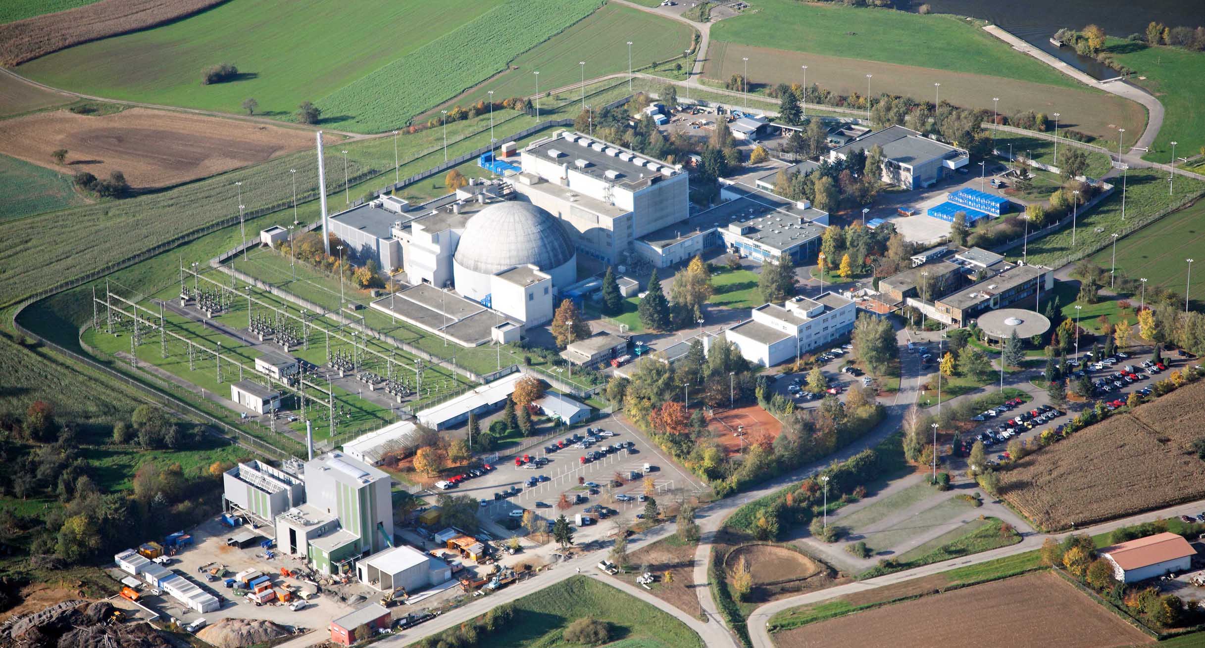 Kernkraftwerk Obrigheim (Foto: Daniel Maier-Gerber)']