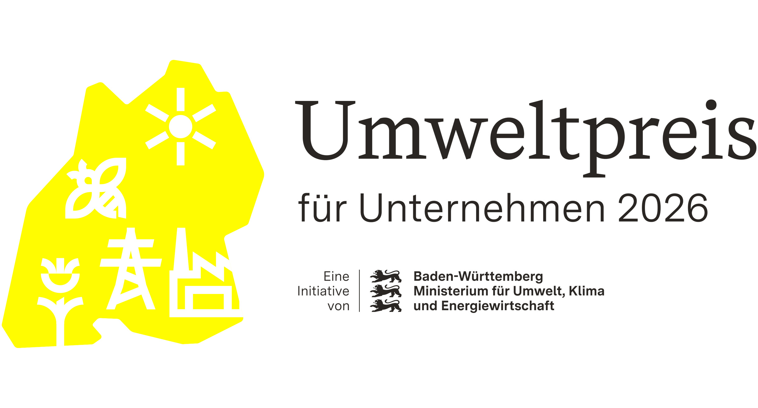 Logo Umweltpreis für Unternehmen Baden-Württemberg 2026