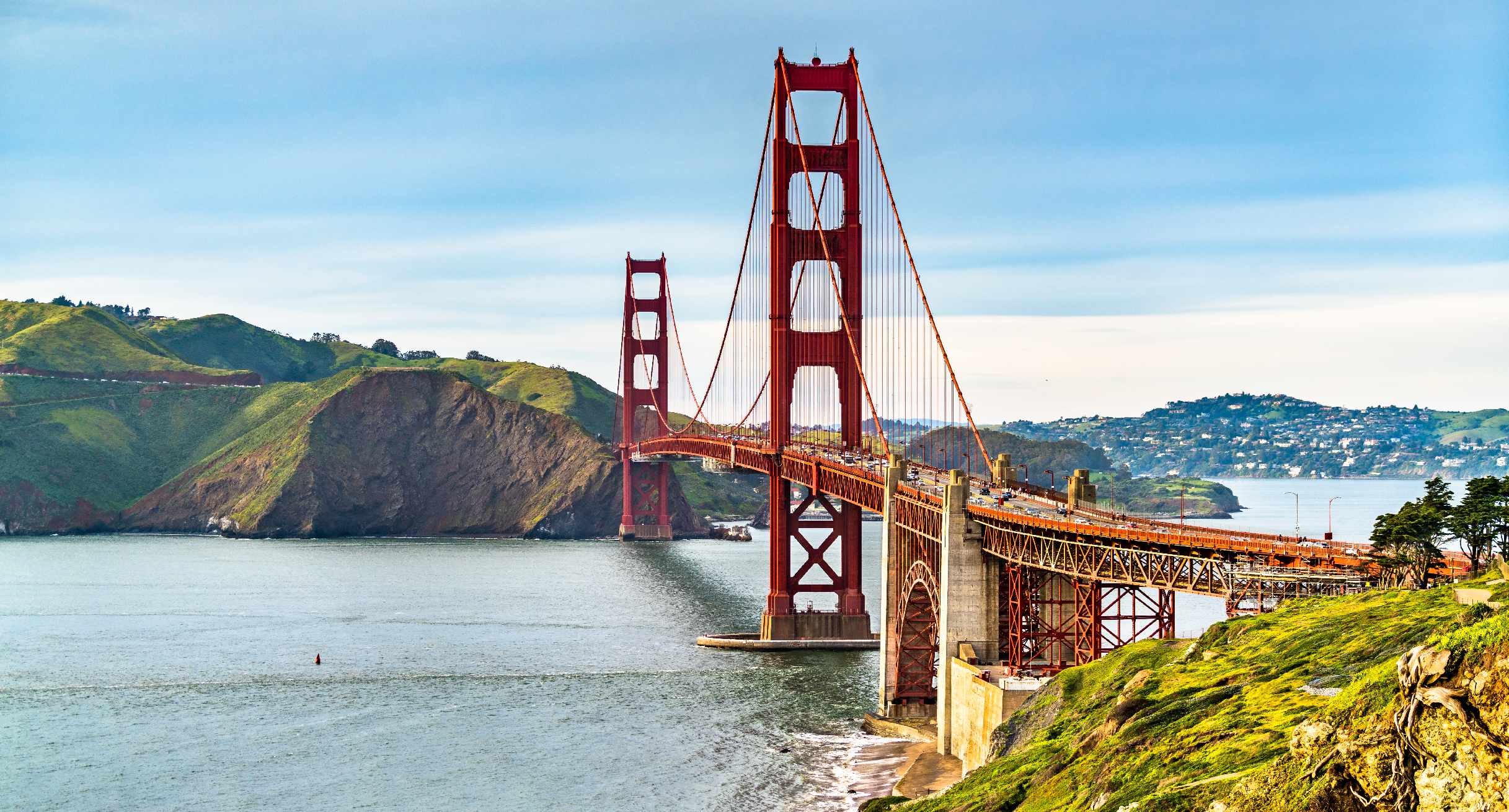 Golden Gate Bridge in San Francisco, California