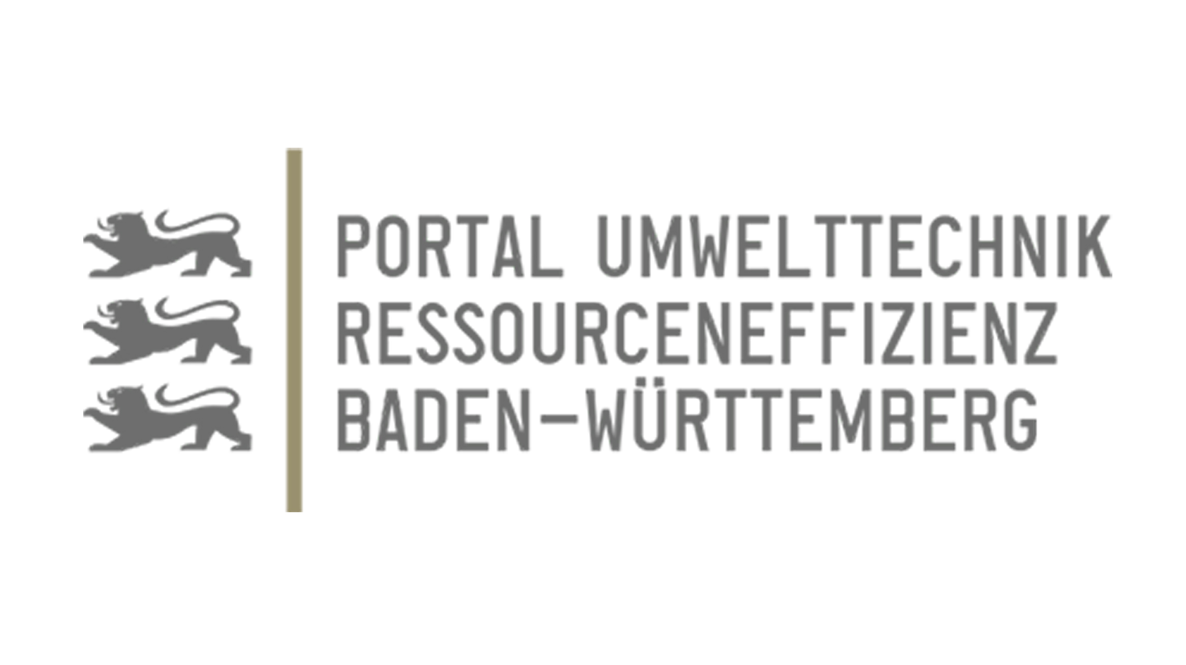 Logo Portal Umwelttechnik Ressourceneffizienz Baden-Württemberg