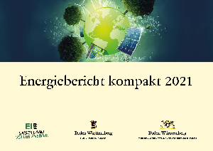 Titelblatt der Broschüre Energiebericht kompakt 2021