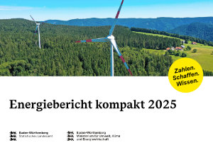 Titelblatt der Broschüre Energiebericht kompakt 2025