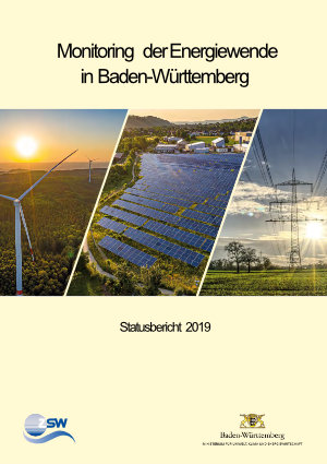 Titelblatt des Statusberichts 2018 zum Monitoring der Energiewende in Baden-Württemberg