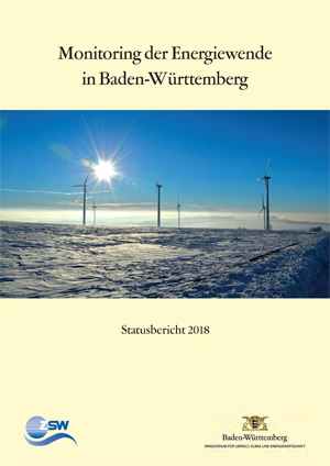 Titelblatt des Statusberichts 2018 zum Monitoring der Energiewende in Baden-Württemberg